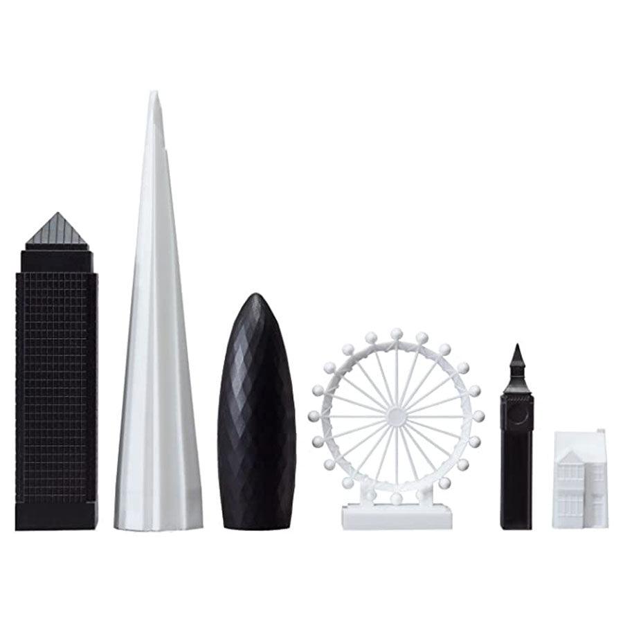 SKYLINE_CHESS Skyline Chess New York Acrylic (Wooden) - LOG-ON
