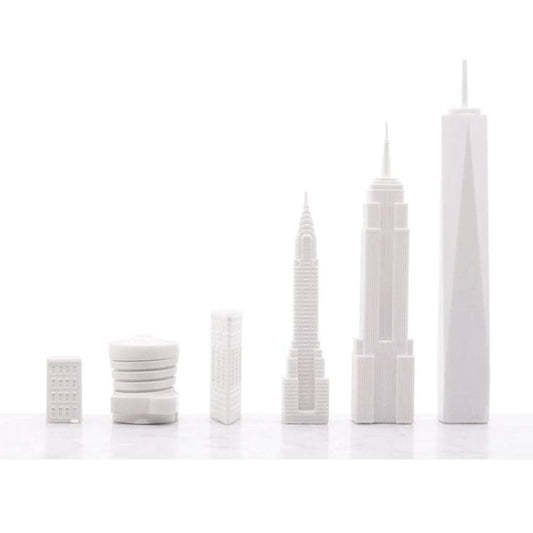 SKYLINE_CHESS Skyline Chess London vs New York Acrylic - LOG-ON