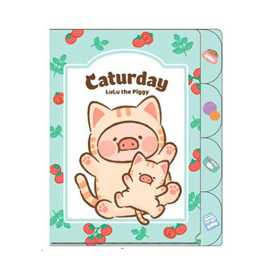 TOYZEROPLUS LuLu The Piggy Caturday File - LOG-ON
