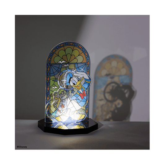 DISNEY Stained Glass LED Stand Donald Duck - LOG-ON