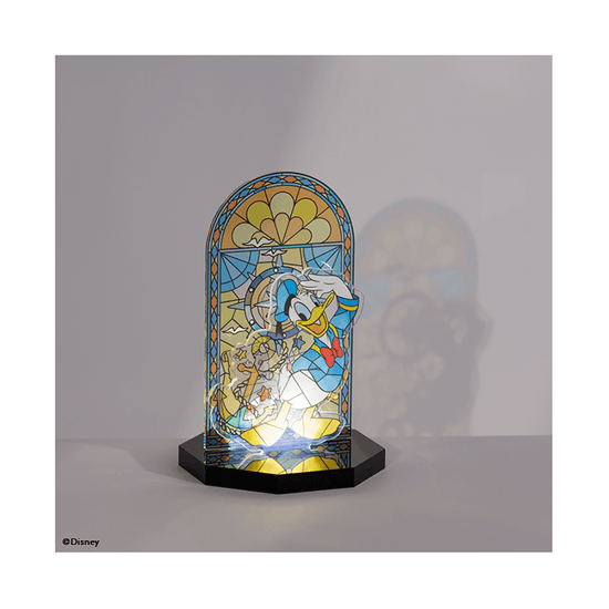 DISNEY Stained Glass LED Stand Donald Duck - LOG-ON