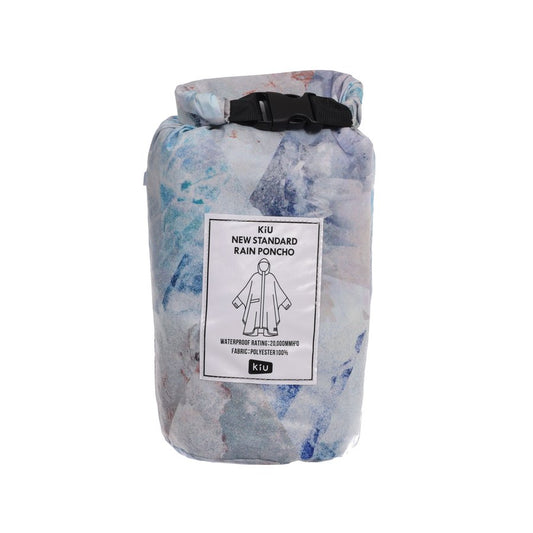 W.P.C. SS24 Kiu Rain Poncho Gem Geometry (520g)