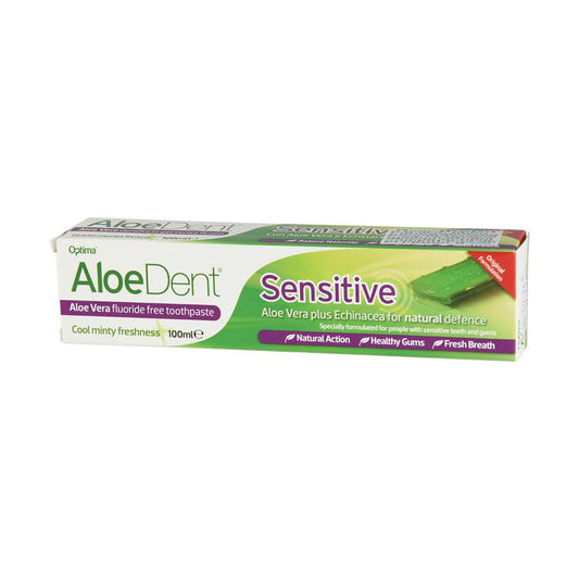 ALOEDENT Ad Aloe Vera Sensitive Toothpaste - LOG-ON
