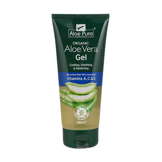 ALOE PURA Aloe Vera Gel & Vitamins A,C&E - LOG-ON