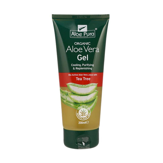 ALOE PURA Aloe Vera Gel With Tea Tree - LOG-ON