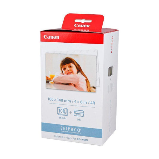 CANON Canon KP-108IN Color Ink /Paper Set (4R) - LOG-ON