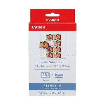 CANON Canon KC-18IL Color Ink /Label Set (8 Labels) - LOG-ON