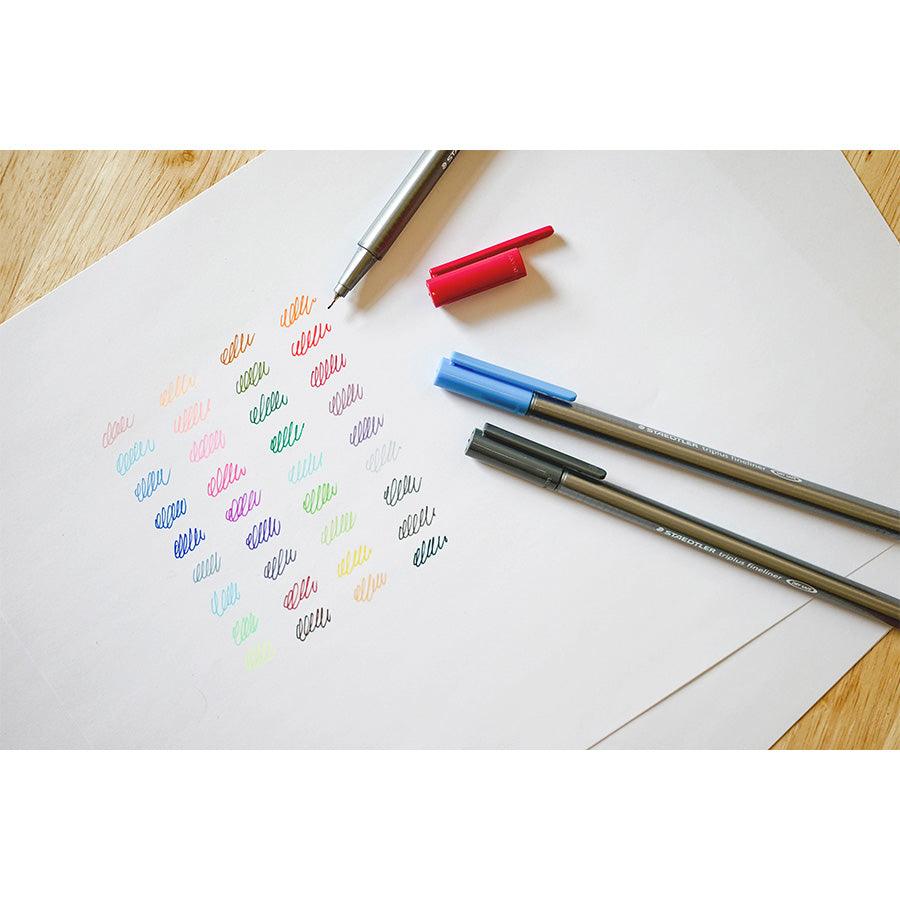 STAEDTLER Triplus Fineliner 10 Color - LOG-ON