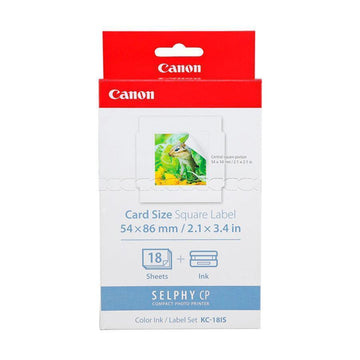 CANON Canon KC-18IS Color Ink /Label Set (Square labels) - LOG-ON