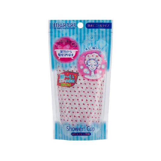 MAPEPE Mapepe Shower Cap Heart Pk (15g) - LOG-ON