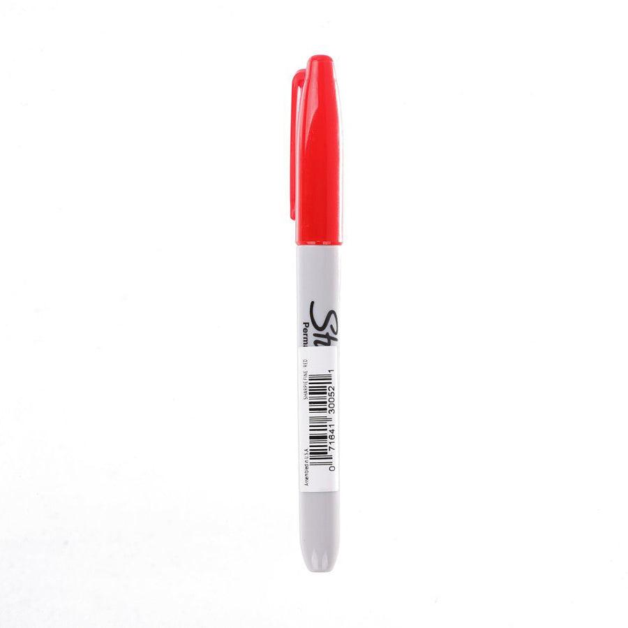 SHARPIE Sharpie Permanent Marker Fine Red Bulk - LOG-ON