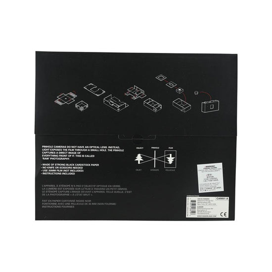 KIKKERLAND Pinhole Camera Solargraphy DIY Kit - LOG-ON