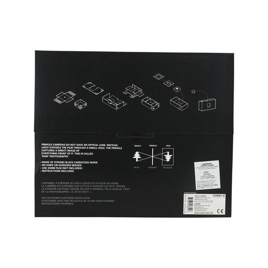 KIKKERLAND Pinhole Camera Solargraphy DIY Kit - LOG-ON