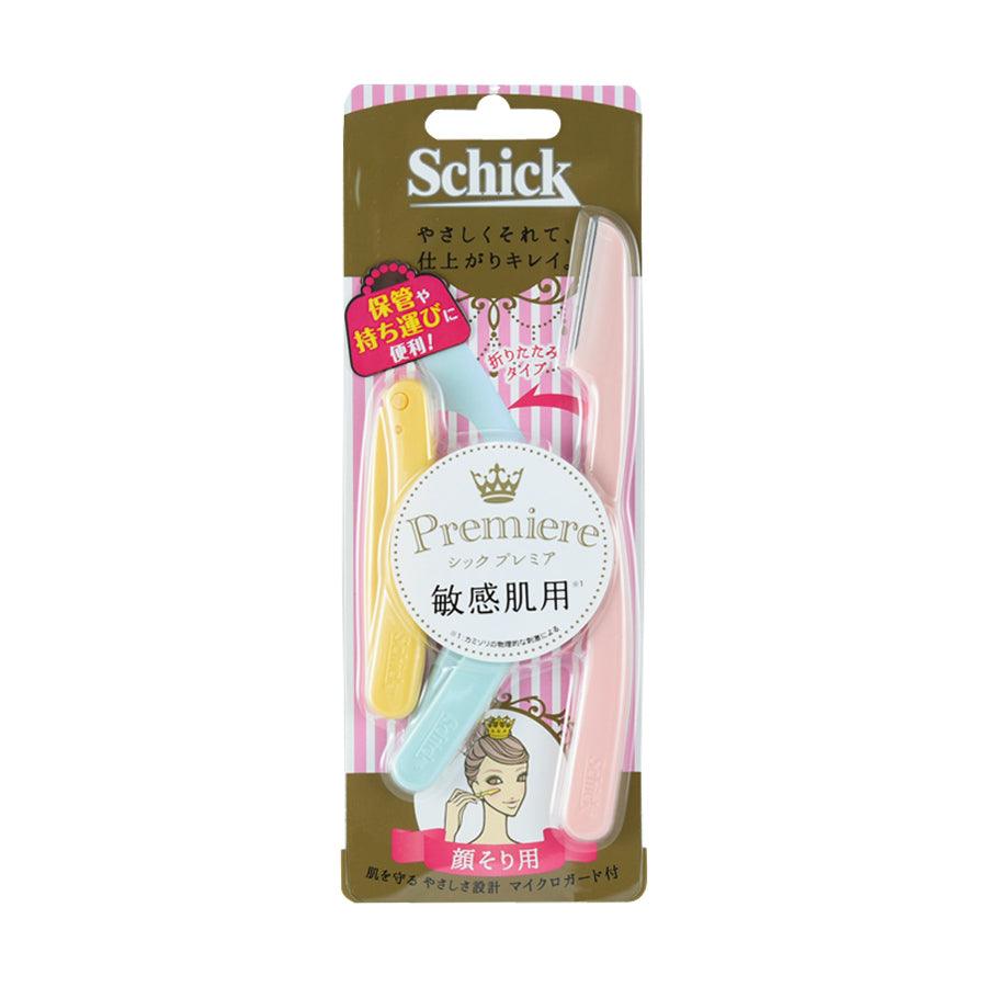 SCHICK L-Type Foldable Disposable Razor 3's - LOG-ON