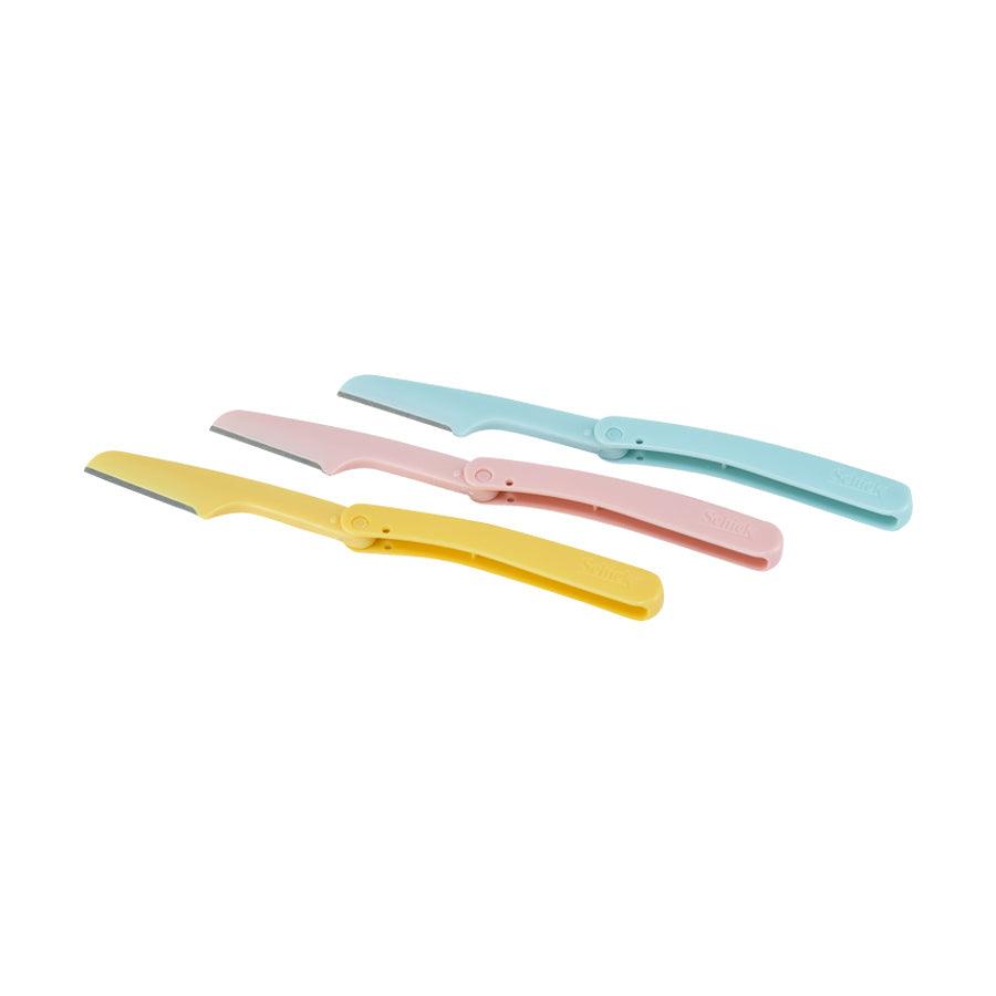 SCHICK L-Type Foldable Disposable Razor 3's - LOG-ON
