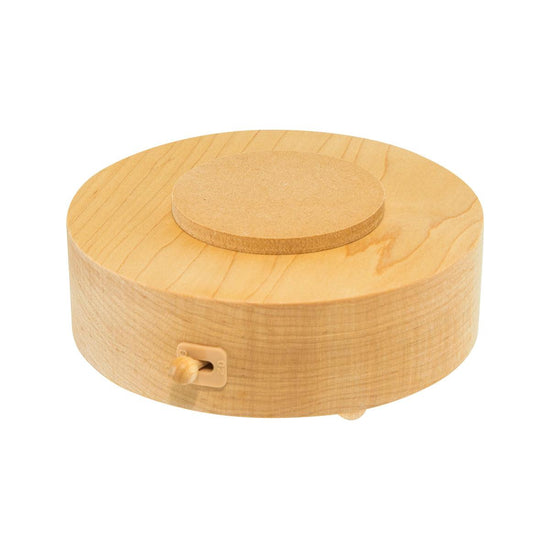 WOODERFUL LIFE Music Box Base / Xmas Maple 14cm - LOG-ON