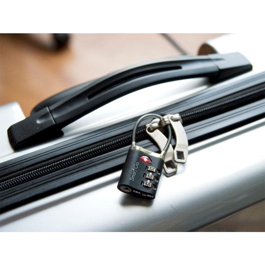 SMART GO Duo (Key + Num) TSA Lock-Black - LOG-ON