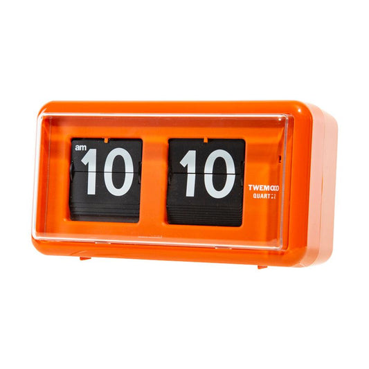 TWEMCO Flip Clock QT-30 (Orange) - LOG-ON
