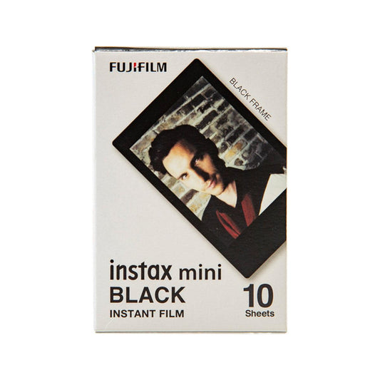 FUJIFILM Fujiflm Instant Mini Film Black - LOG-ON