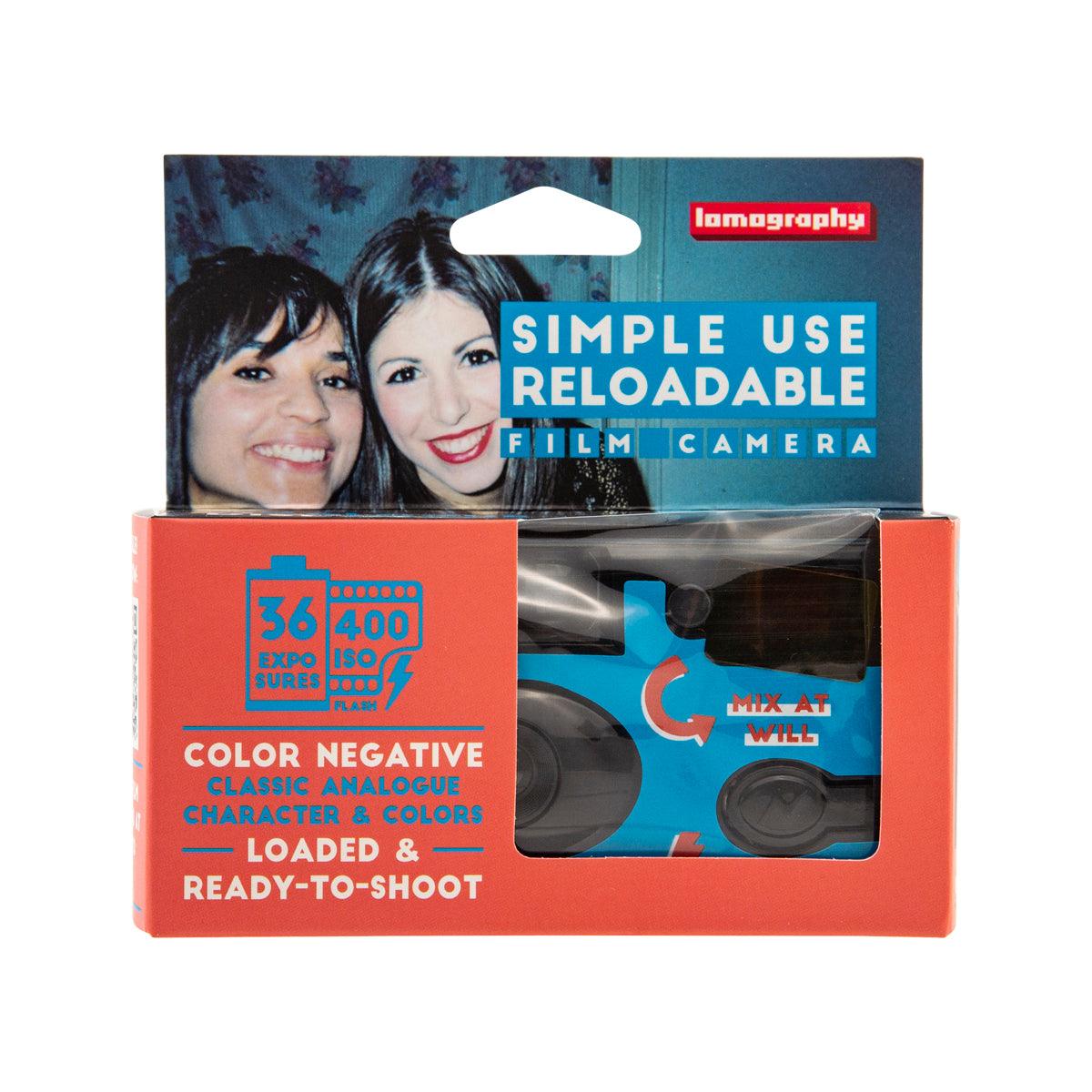 LOMOGRAPHY Simple Use Film Camera Color Neg ISO400 - LOG-ON