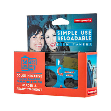 LOMOGRAPHY Simple Use Film Camera Color Neg ISO400 - LOG-ON