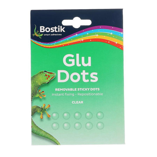 BOSTIK Glu Dots - Clear - LOG-ON