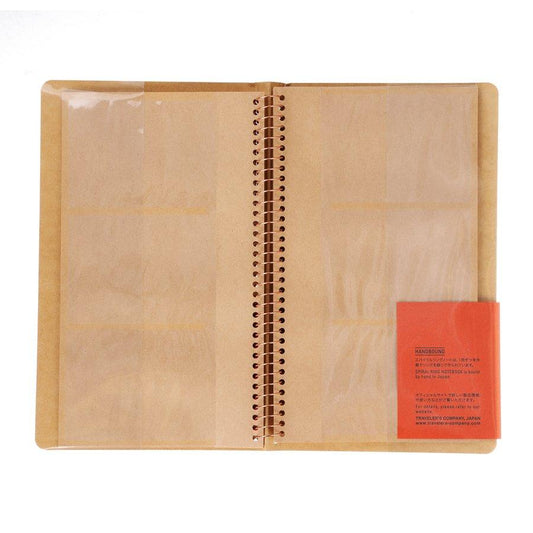 MIDORI Spiral Ring Nb A5 Slim-Card Album - LOG-ON