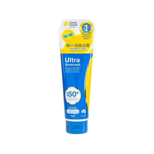 CANCER COUNCIL AISTRALIA ULTRA SUNSCREEN SPF50+ 110ML - LOG-ON
