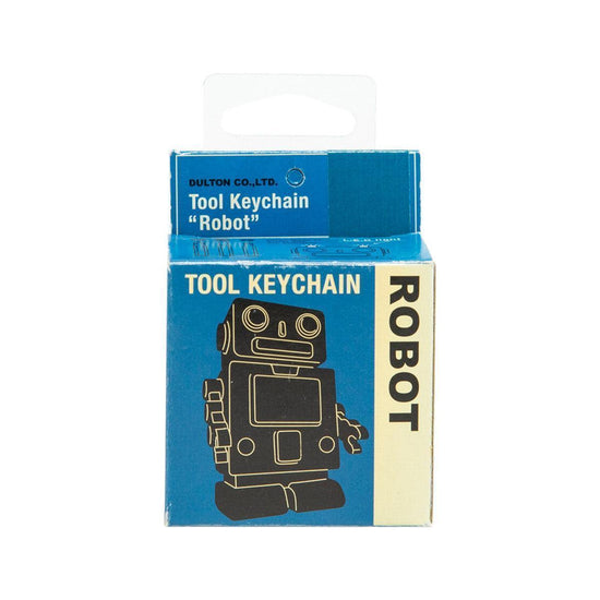 DULTON Tool Key Chain "Robot" Navy - LOG-ON