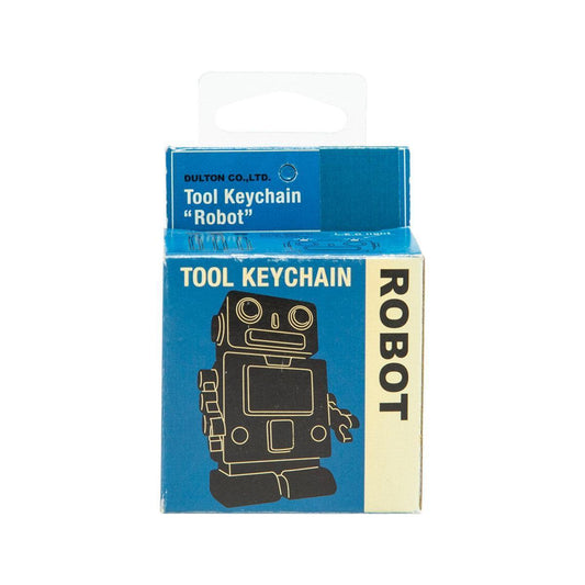 DULTON Tool Key Chain "Robot" Navy - LOG-ON