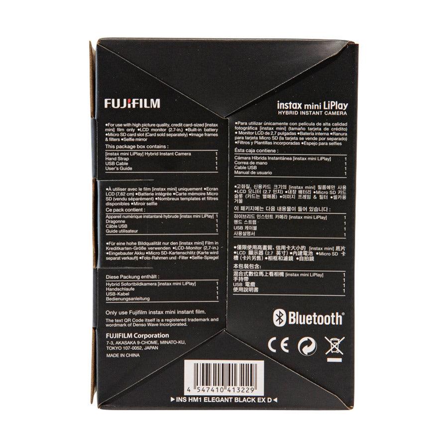 FUJIFILM Instax Mini LiPlay Elegant Black - LOG-ON
