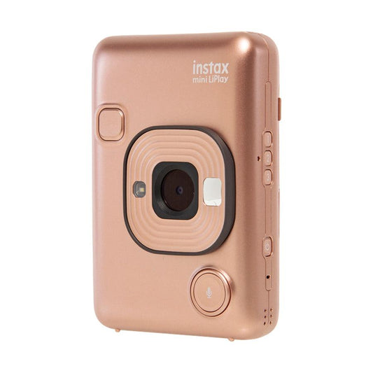 FUJIFILM Instax Mini LiPlay Blush Gold - LOG-ON