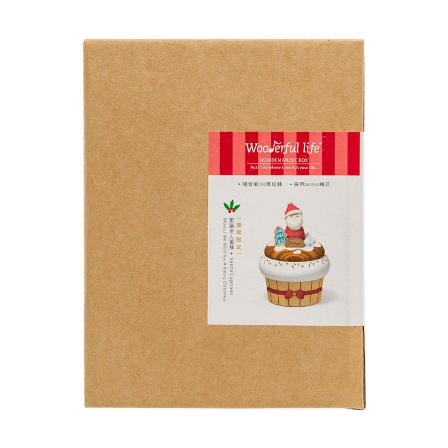 JEAN CULTRAL Music Go Round Xmas MB Santa Cupcake - LOG-ON