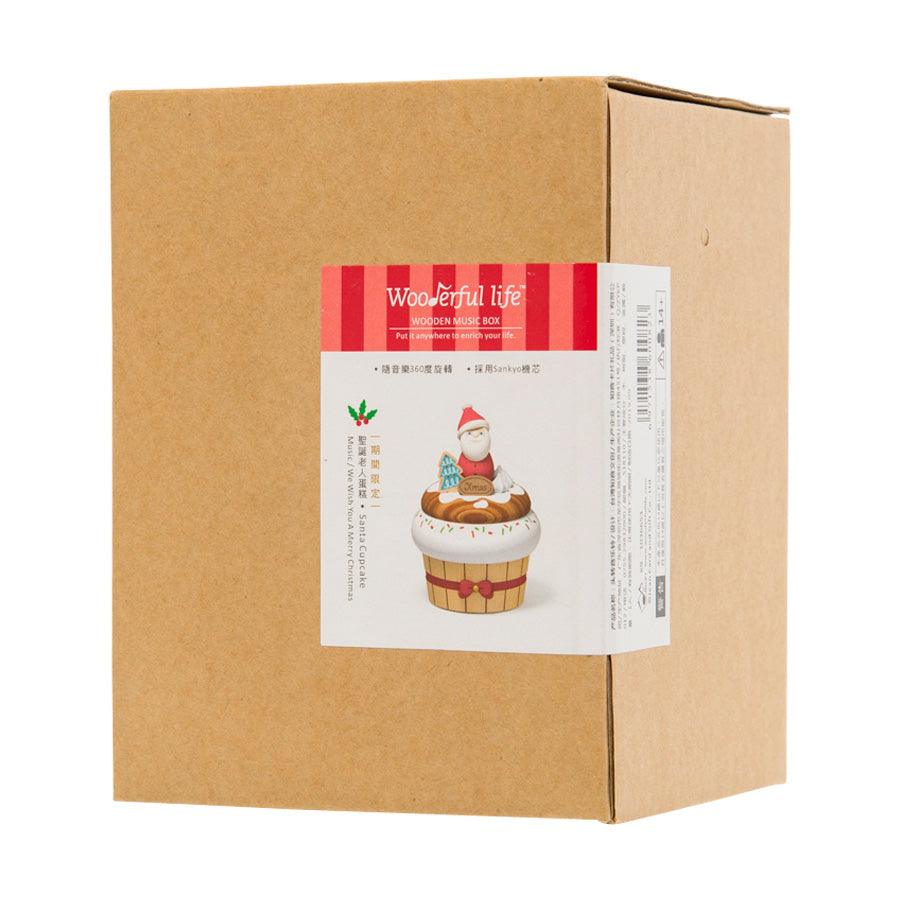 JEAN CULTRAL Music Go Round Xmas MB Santa Cupcake - LOG-ON
