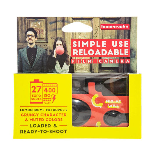 LOMOGRAPHY Simple Use Film Camera Metropolis 27s - LOG-ON