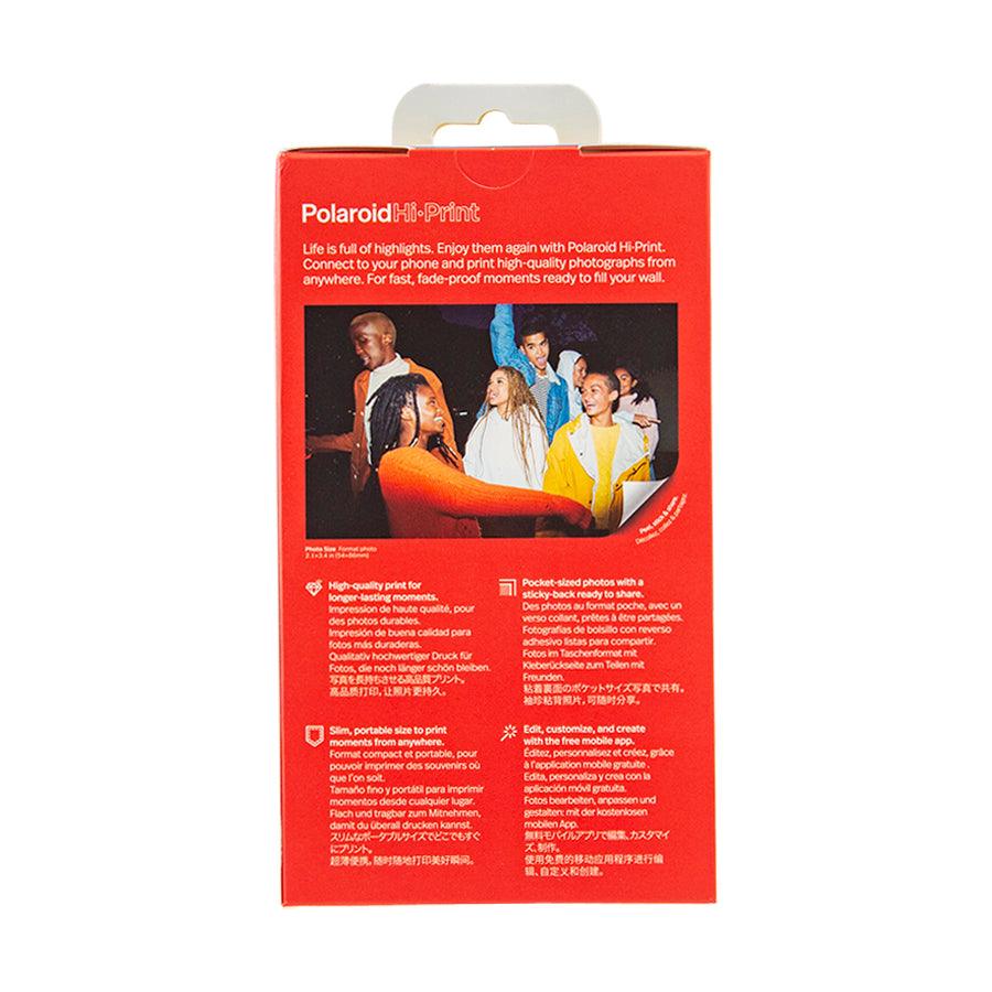 POLAROID Polaroid Hi.Print 2x3 Photo Printer Wht - LOG-ON