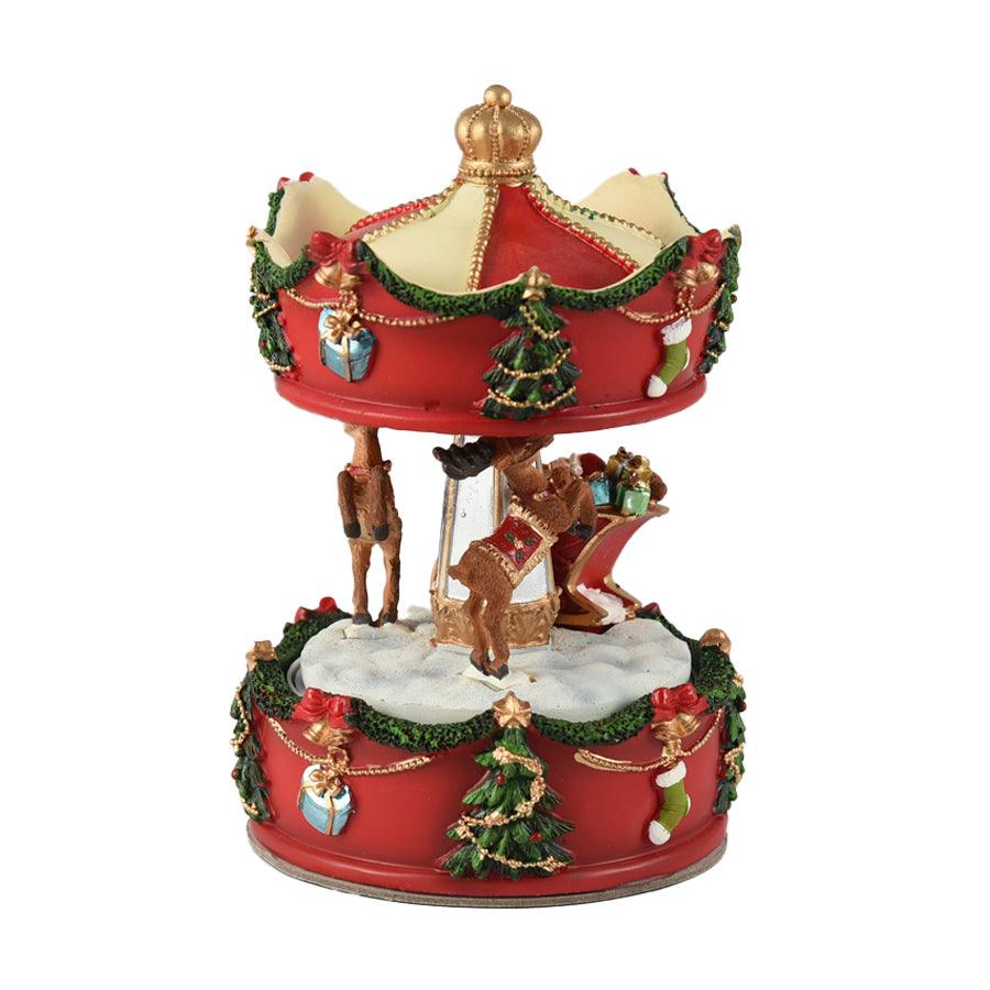 INGE Music Box Merry-Go-Round, 16.5 cm - LOG-ON