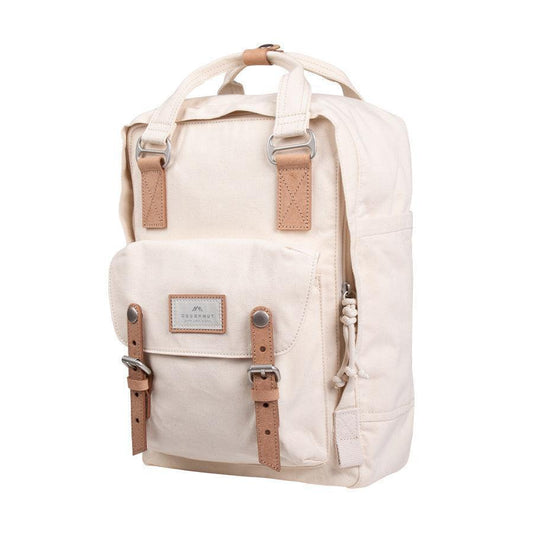 DOUGHNUT Macaroon Organic Cotton Backpack - Beige - LOG-ON