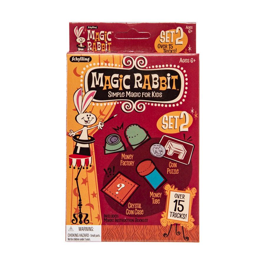 SCHYLLING Magic Rabbit - Assorted Magic Tricks - LOG-ON