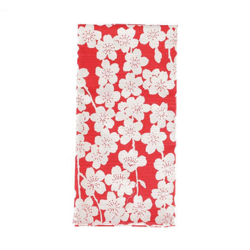 YAMADASENI Furoshiki Sakura - Pink & Green 48X48cm (34g) - LOG-ON