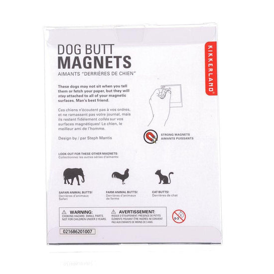 KIKKERLAND Dog Butt Magnets - LOG-ON