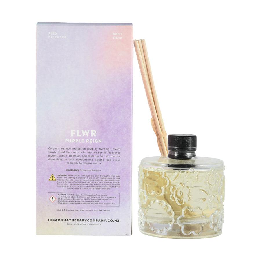 THE AROMATHERAPY COMPANY FLWR Diffuser 90ml Purple Reign - LOG-ON