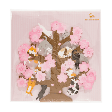 SANRIO SAKURA CARD POP UP - SAKURA CAT - LOG-ON