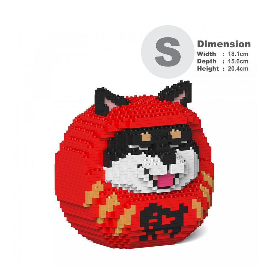JEKCA Shiba Daruma Doll 01S-M03 - LOG-ON