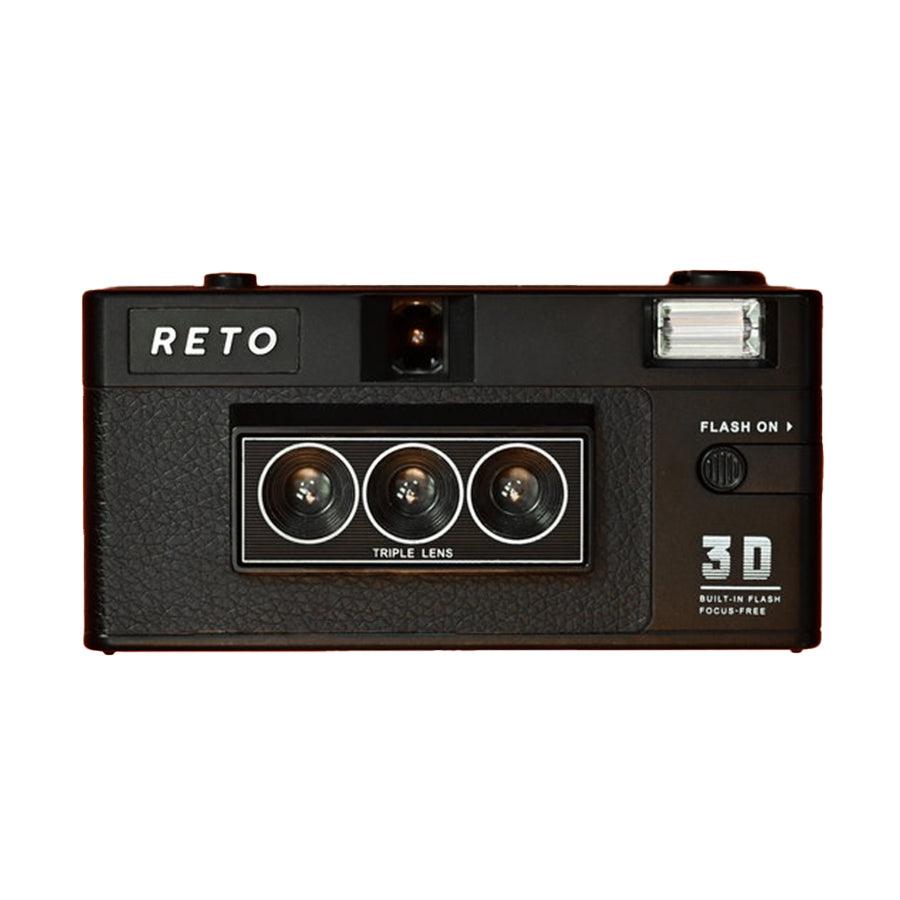 RETO 3D Film Camera (Black) - LOG-ON