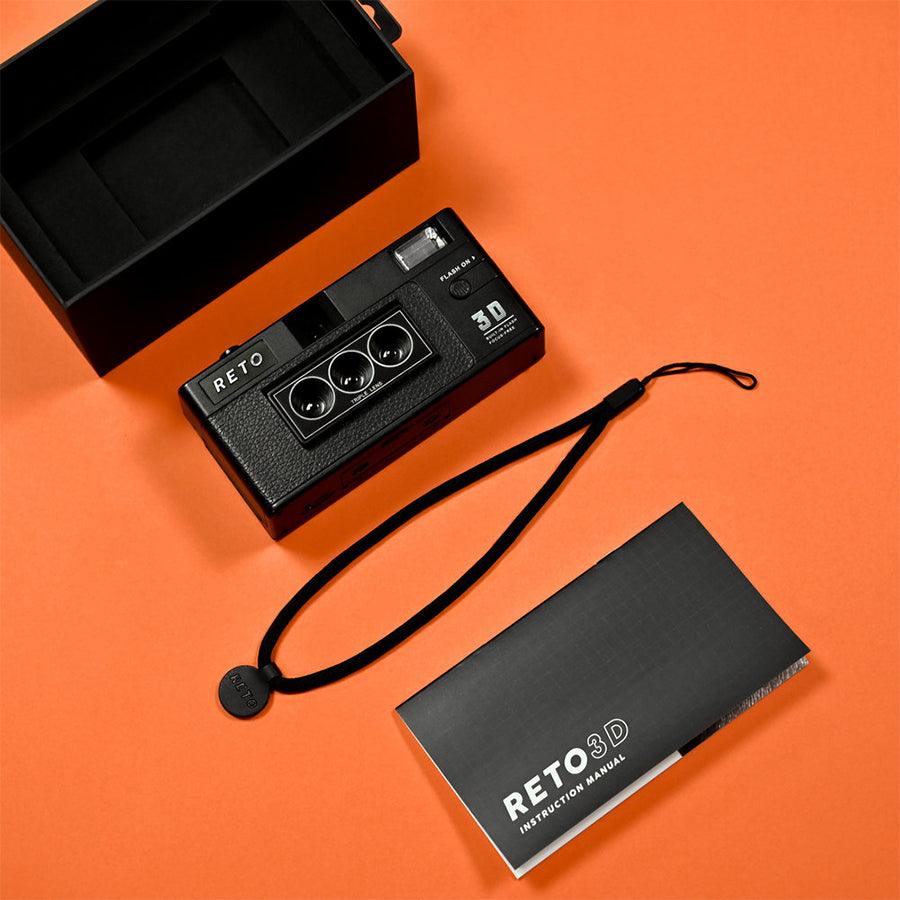 RETO 3D Film Camera (Black) - LOG-ON