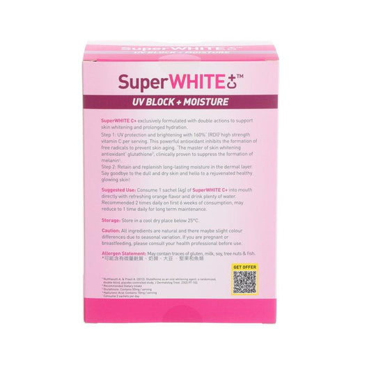 SUPERFOOD LAB SuperWhite C+ Powder (30 x 4g) - LOG-ON