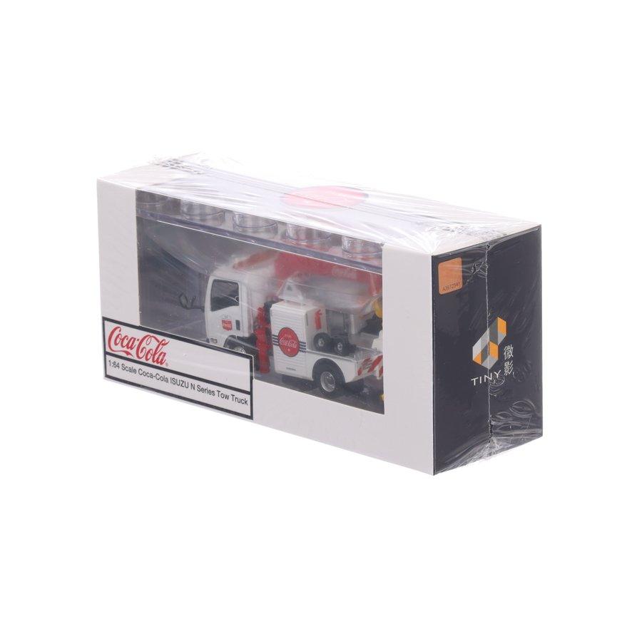 TINY Tiny Isuzu N Series Tow Truck Coca-Cola - LOG-ON