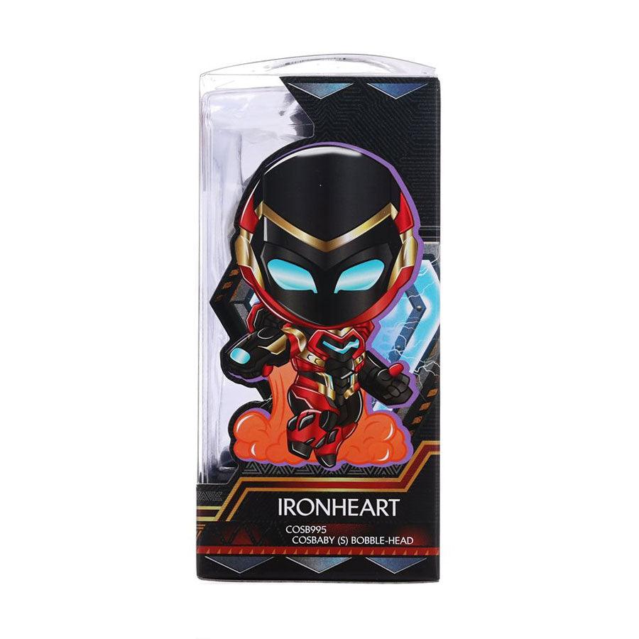 HOT TOYS Ironheart Cosbaby (S) Bobble-Head - LOG-ON