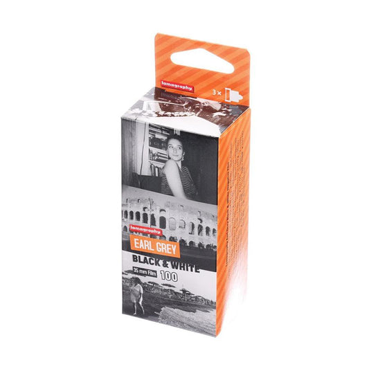 LOMOGRAPHY Lomography B&W Earl Grey 100 ASA 3pcs - LOG-ON